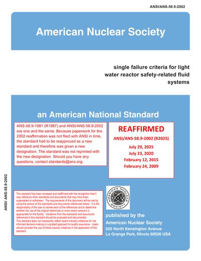 Standards PDF Cover Page
