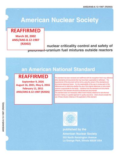 Standards PDF Cover Page