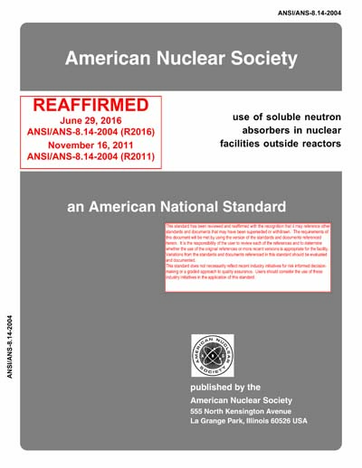 Standards PDF Cover Page