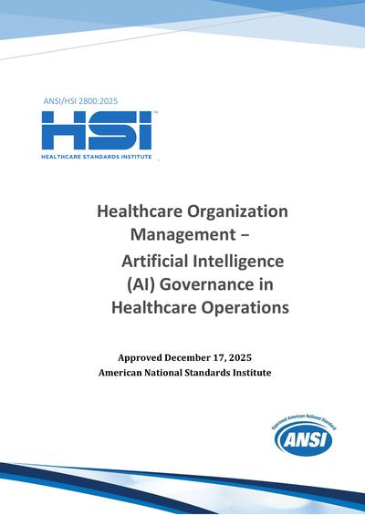 Standards PDF Cover Page