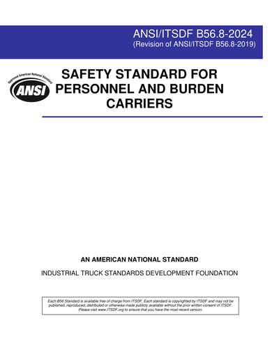 Standards PDF Cover Page