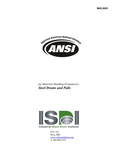 Standards PDF Cover Page