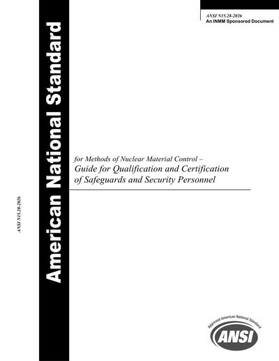Standards PDF Cover Page