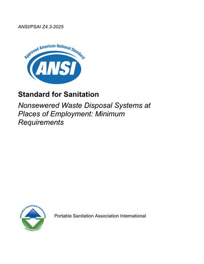 Standards PDF Cover Page