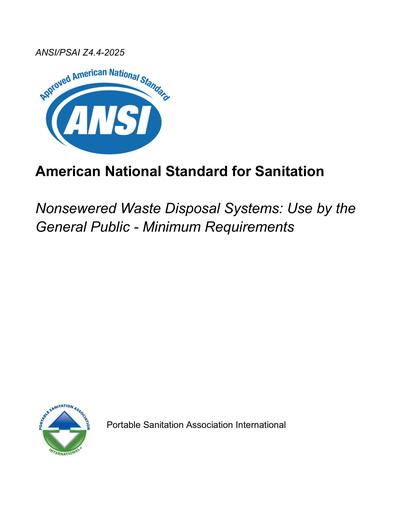 Standards PDF Cover Page