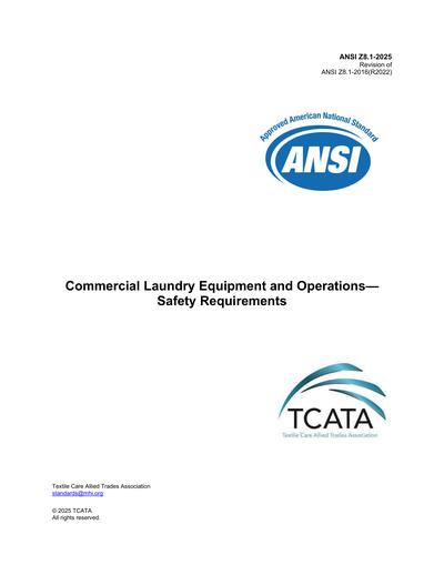 Standards PDF Cover Page