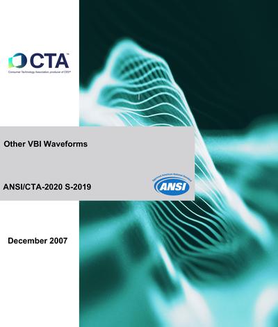 ANSI/CTA-2020 S-2019 - Other VBI Waveforms