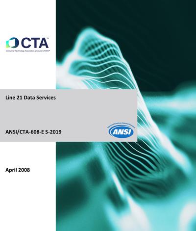 Standards PDF Cover Page