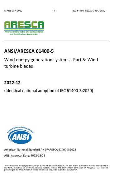 Standards PDF Cover Page