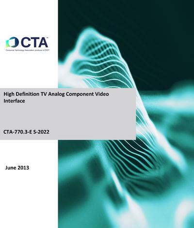 Standards PDF Cover Page