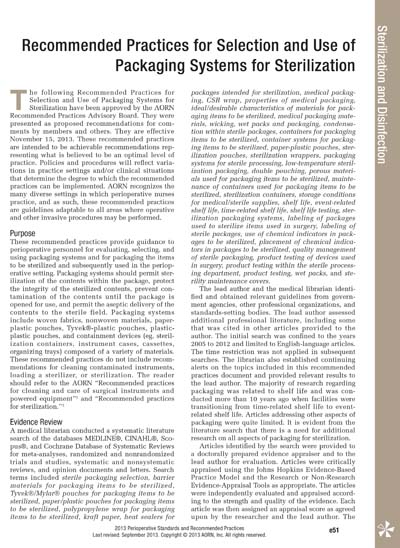 Standards PDF Cover Page