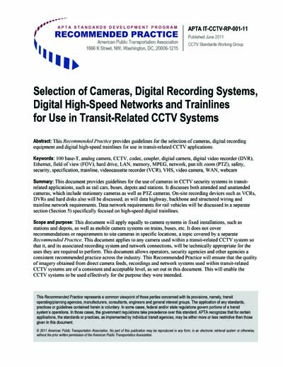 Standards PDF Cover Page