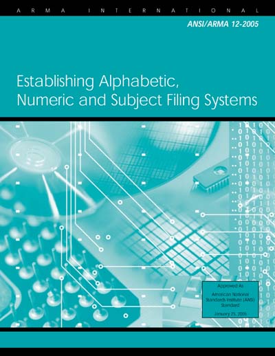 alphabetic and numeric filing systems