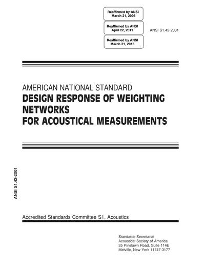Standards PDF Cover Page