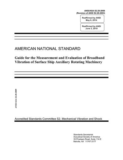 Standards PDF Cover Page