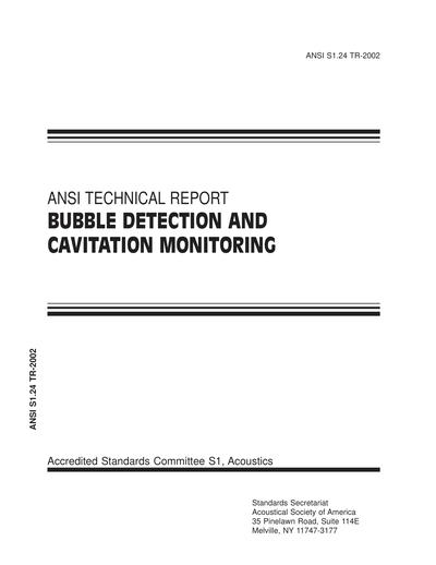 Standards PDF Cover Page