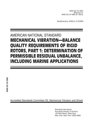 Standards PDF Cover Page