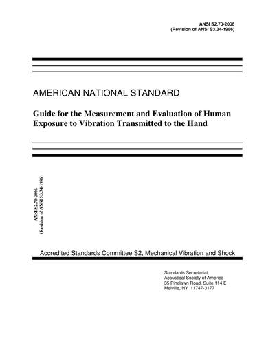 Standards PDF Cover Page