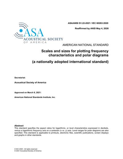 Standards PDF Cover Page