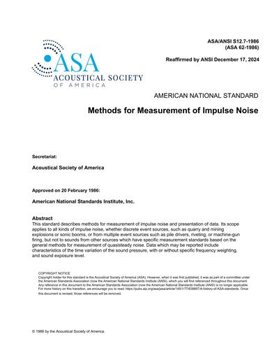 Standards PDF Cover Page