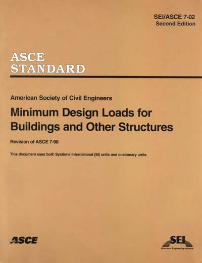 Sei Asce 7 02 Minimum Design Loads For Buildings And Other Structures