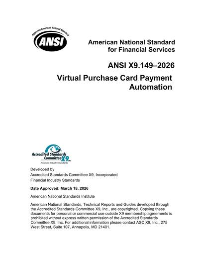 Standards PDF Cover Page