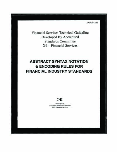 Standards PDF Cover Page