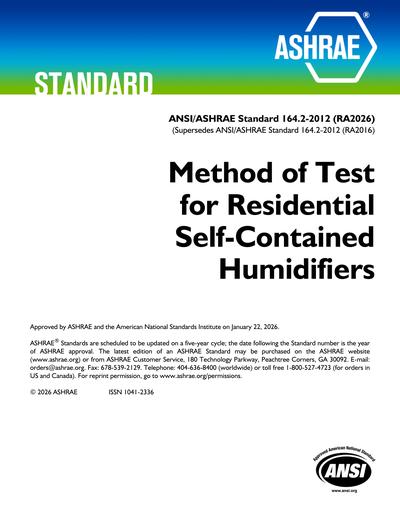 Standards PDF Cover Page