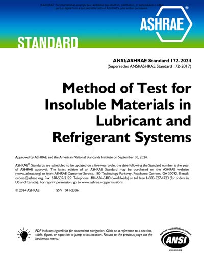 Standards PDF Cover Page