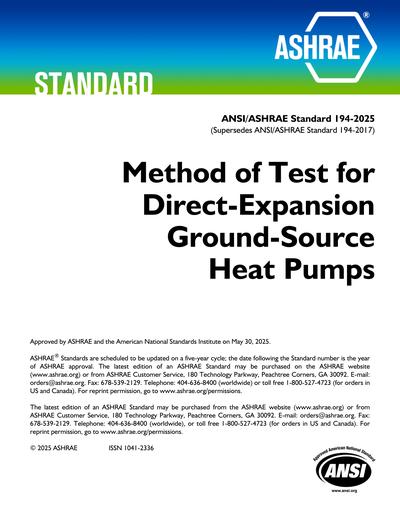 Standards PDF Cover Page