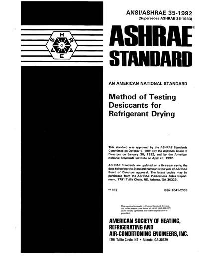 Standards PDF Cover Page