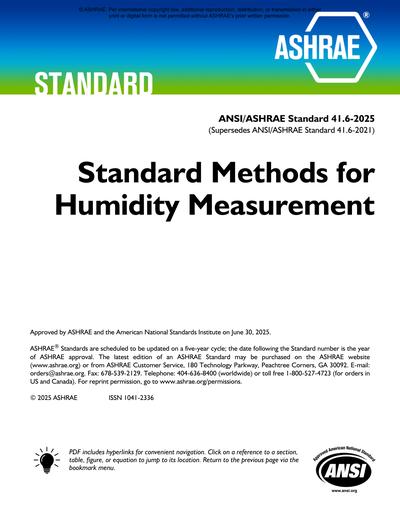 Standards PDF Cover Page