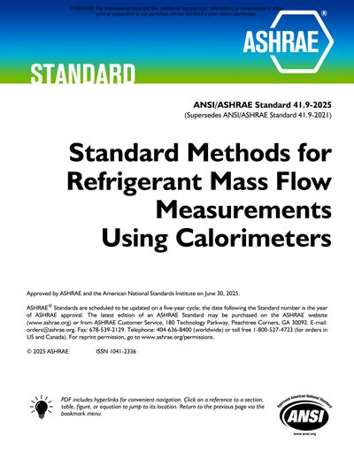 Standards PDF Cover Page