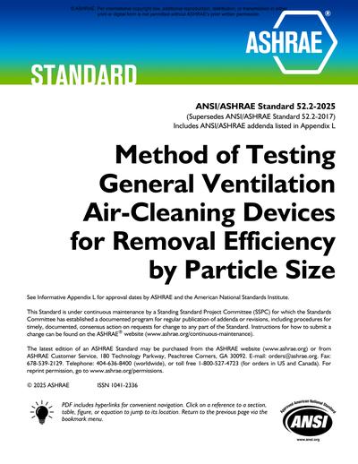 Standards PDF Cover Page