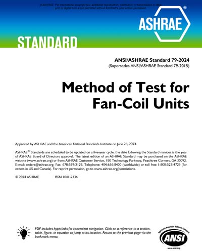 Standards PDF Cover Page