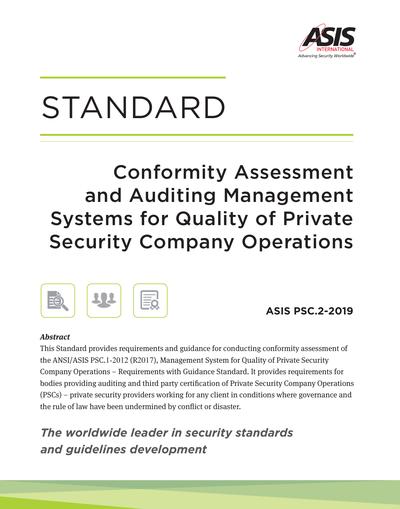 Standards PDF Cover Page
