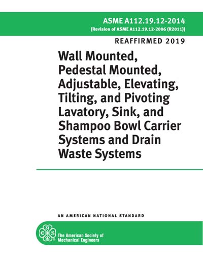 Standards PDF Cover Page