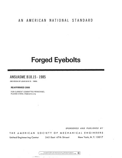 Standards PDF Cover Page