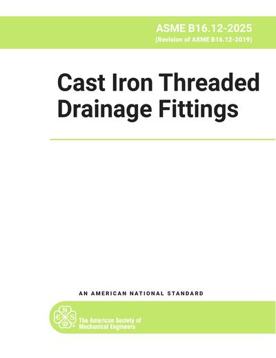 Standards PDF Cover Page