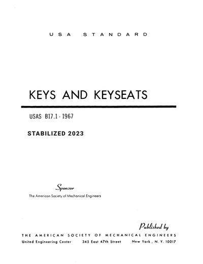 Standards PDF Cover Page