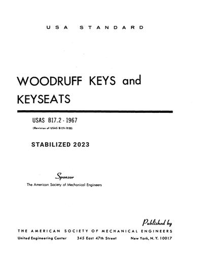 Standards PDF Cover Page