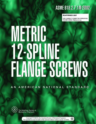 Standards PDF Cover Page