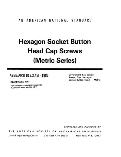 Standards PDF Cover Page