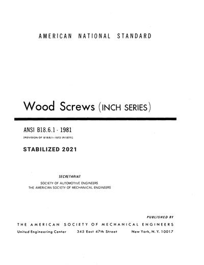 Standards PDF Cover Page
