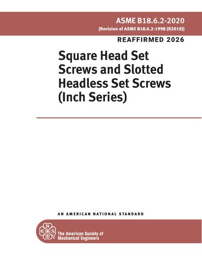 Standards PDF Cover Page