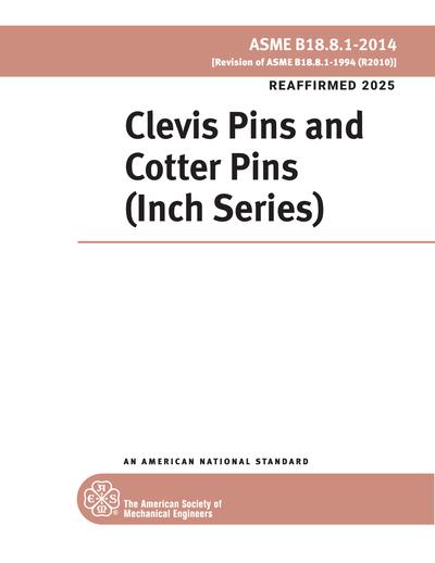 Standards PDF Cover Page