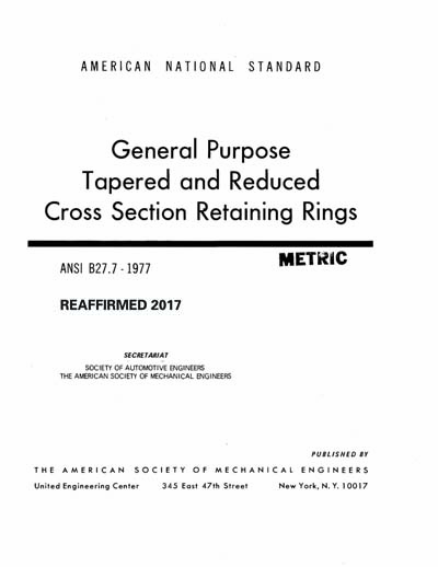 Standards PDF Cover Page