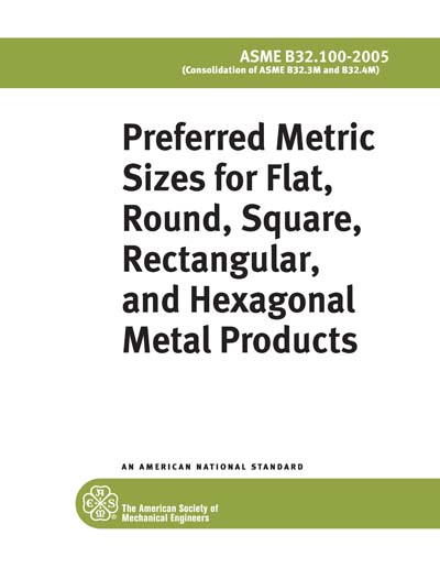 Standards PDF Cover Page