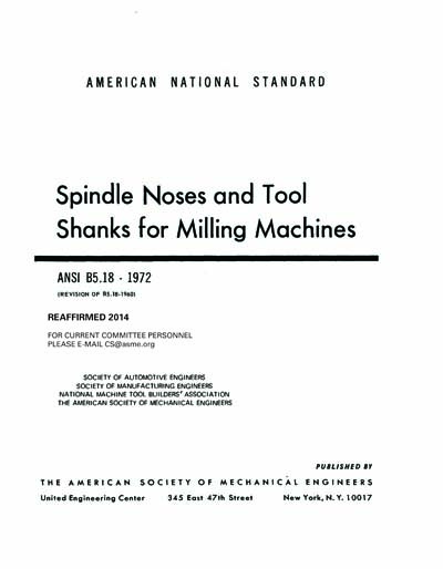 Standards PDF Cover Page