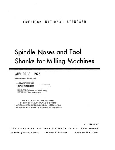 Standards PDF Cover Page